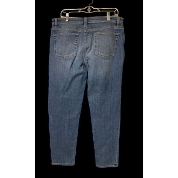 Eileen Fisher 5-Pocket Jeans Sz. 14 Organic Cotton - Picture 4 of 11
